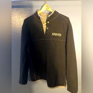 NWOTTommy Bahama reversible New Orleans saints sweater size large
